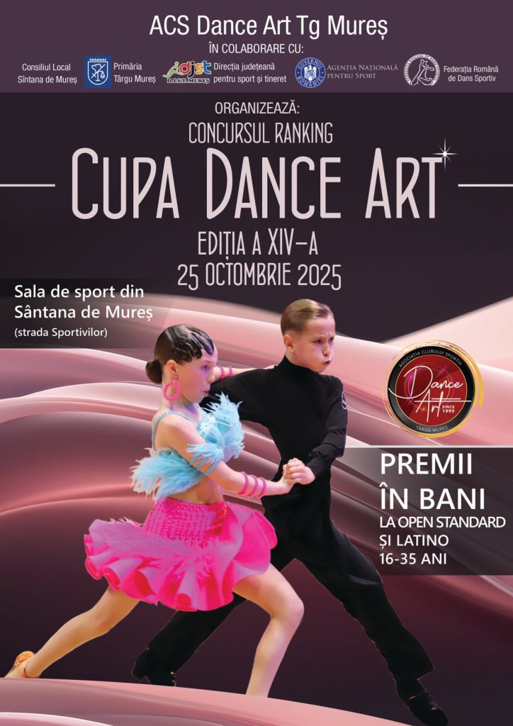Cupa Dance Art editia XIV - 25 octombrie 2025